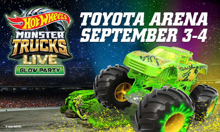 Hot Wheels Monster Truck Glow Party | Toyota Arena