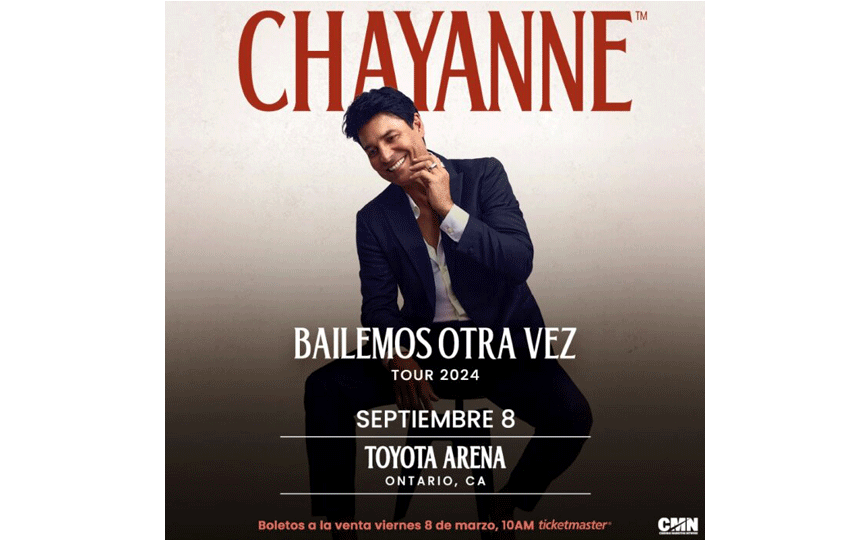 CHAYANNE BAILEMOS OTRA VEZ TOUR Toyota Arena