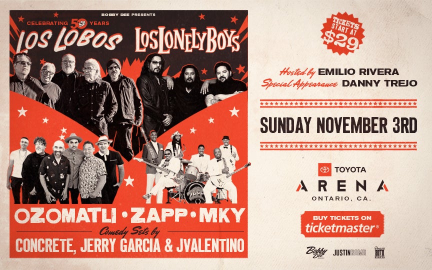 More Info for LOS LOBOS and Los Lonely Boys 