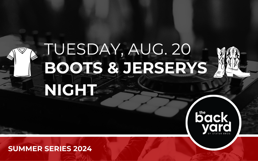 Boots & Jerseys Night at The Backyard