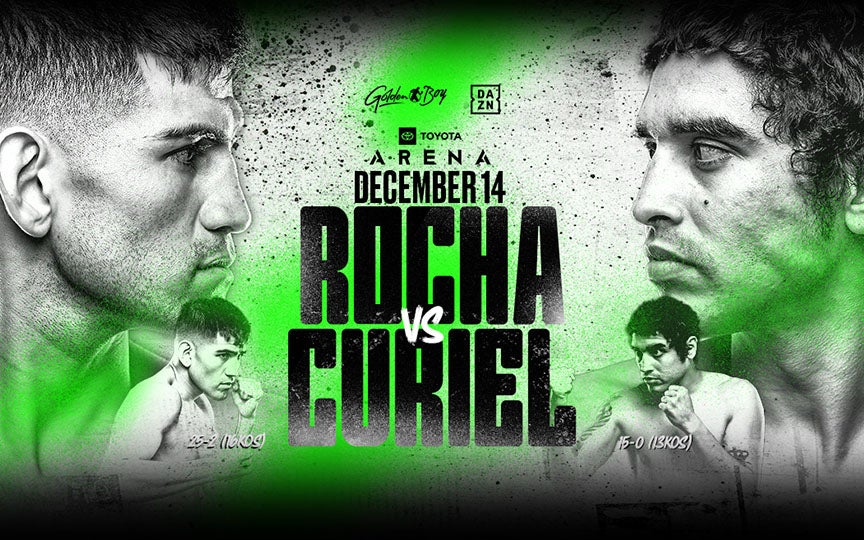 More Info for Golden Boy Promotions Presents: Rocha vs. Curiel